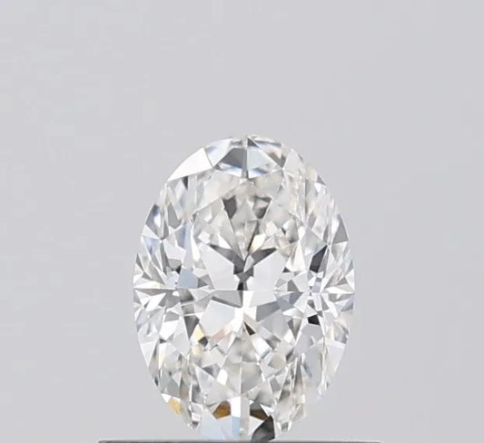 0.53ct Oval Natural Diamond (Colour F, Clarity VS1, Cut EX, IGI Certified)