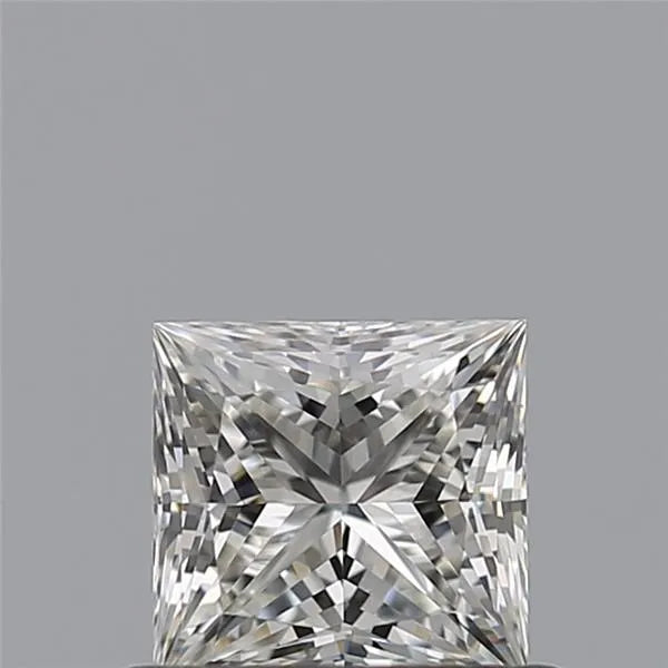 0.53ct Princess Natural Diamond (Colour G, Clarity IF, Cut EX, IGI Certified)