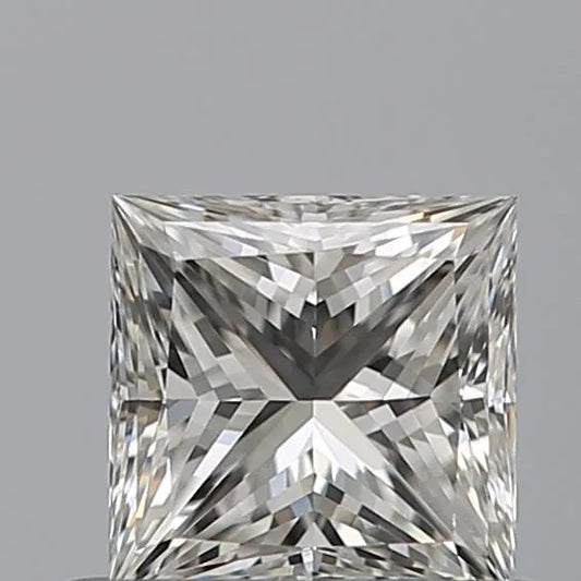 0.53ct Princess Natural Diamond (Colour G, Clarity VVS1, GIA Certified)