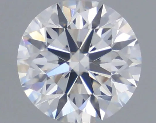 0.53ct Round Natural Diamond (Colour D, Clarity VVS1, Cut EX, GIA Certified)