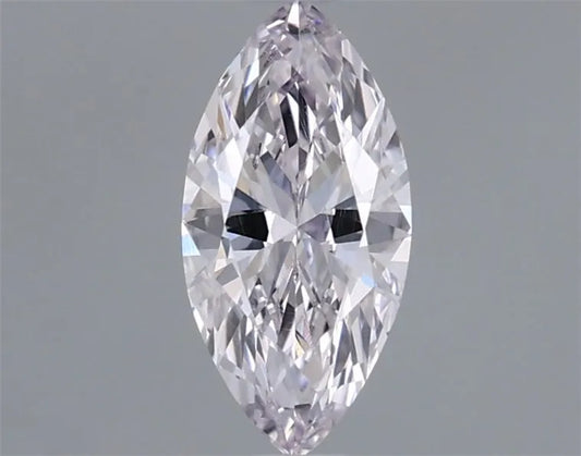 0.54ct Marquise Natural Diamond (Colour Very Light Pink, Clarity VVS2, GIA Certified)