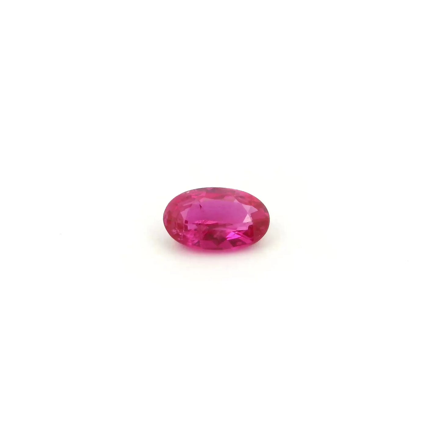 0.54ct Oval Natural Ruby (Colour Red, Clarity Slightly Included, Cut Faceted)