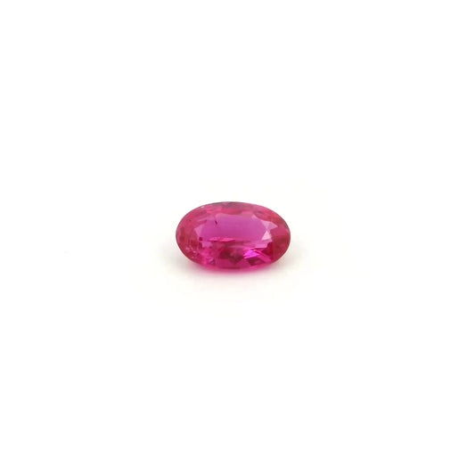 0.54ct Oval Natural Ruby (Colour Red, Clarity Slightly Included, Cut Faceted)