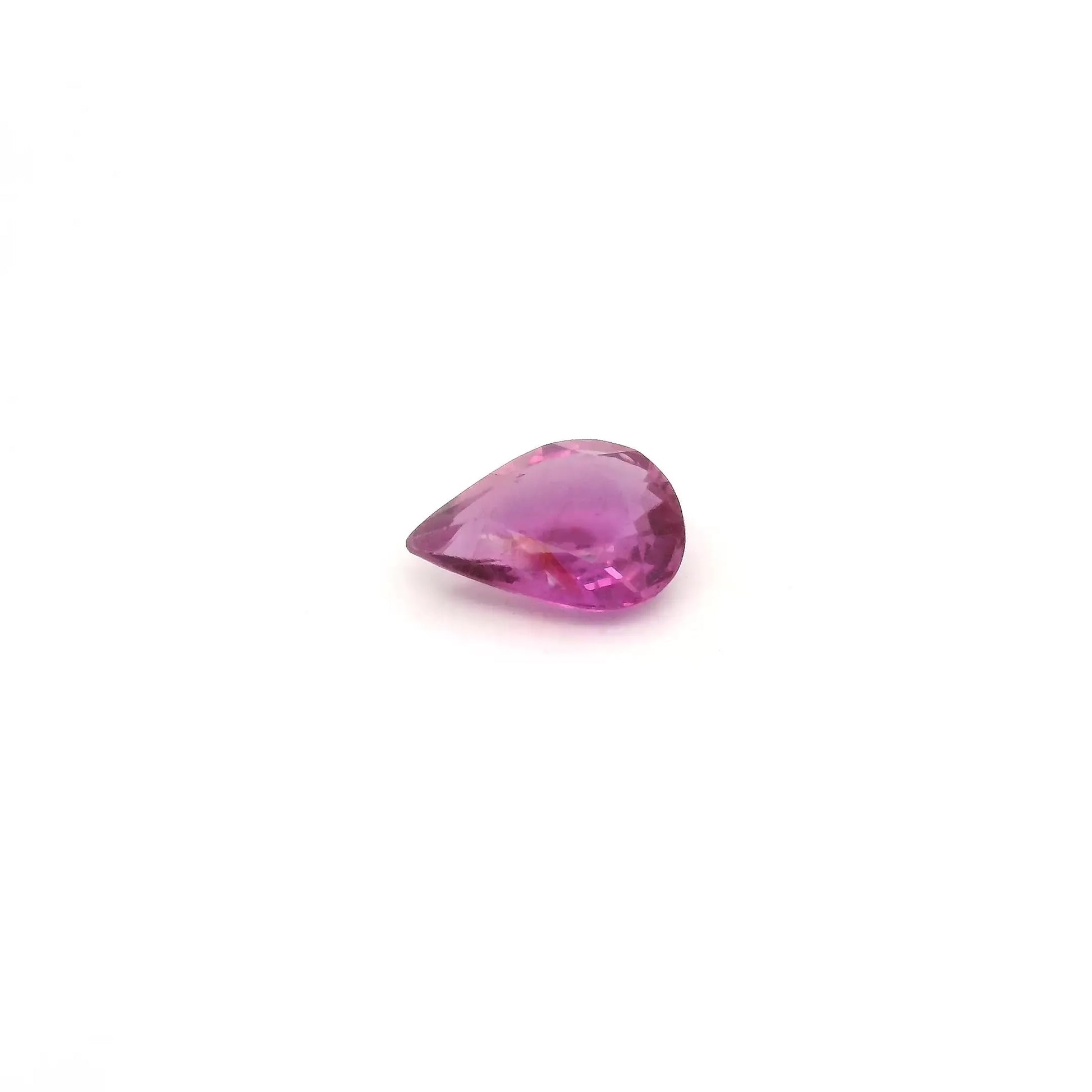 0.54ct Pear Natural Ruby (Colour Red, Clarity Slightly Included, Cut Faceted)