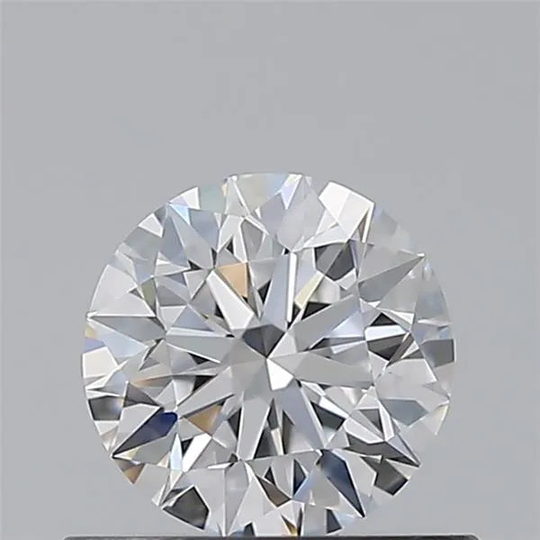 0.54ct Round Natural Diamond (Colour D, Clarity FL, Cut EX, GIA Certified)