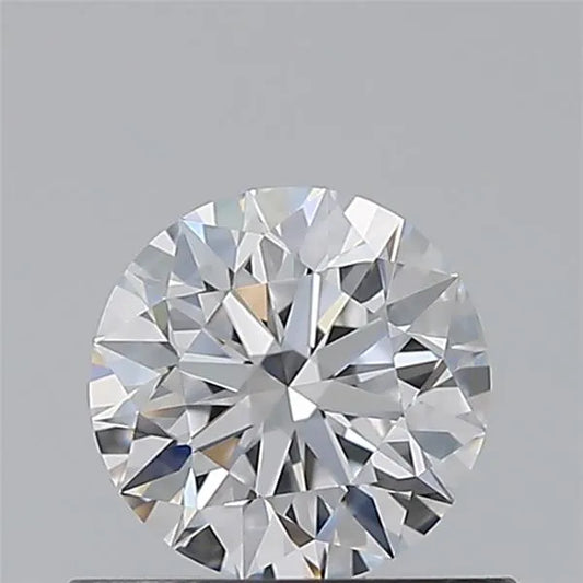 0.54ct Round Natural Diamond (Colour D, Clarity FL, Cut EX, GIA Certified)