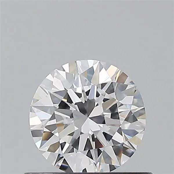 0.54ct Round Natural Diamond (Colour D, Clarity FL, Cut EX, GIA Certified)