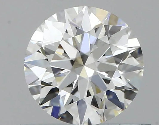0.54ct Round Natural Diamond (Colour F, Clarity VS2, Cut EX, GIA Certified)