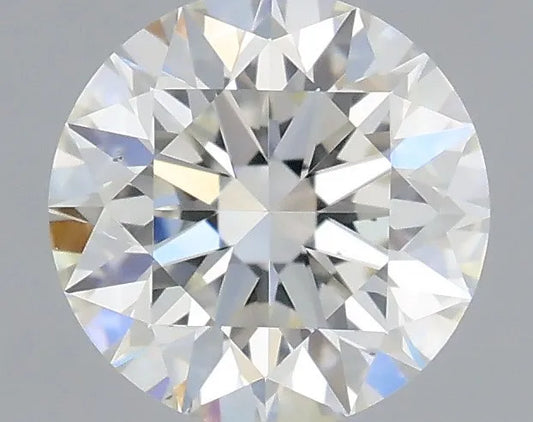 0.54ct Round Natural Diamond (Colour F, Clarity VS2, Cut EX, IGI Certified)