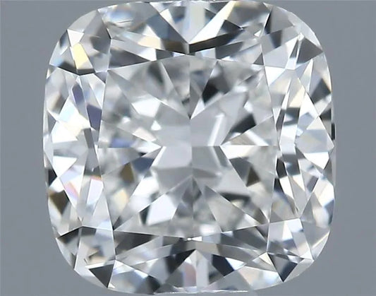 0.55ct Cushion brilliant Natural Diamond (Colour E, Clarity VVS2, GIA Certified)