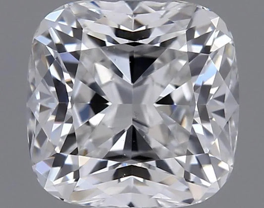 0.55ct Cushion brilliant Natural Diamond (Colour F, Clarity SI1, GIA Certified)