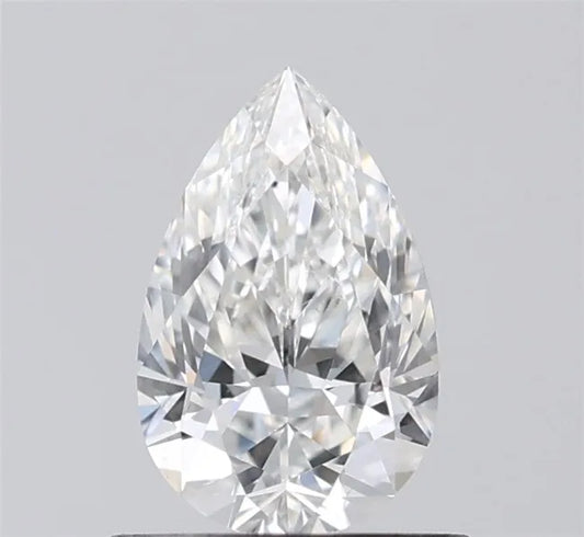 0.55ct Pear Natural Diamond (Colour G, Clarity VS2, GIA Certified)