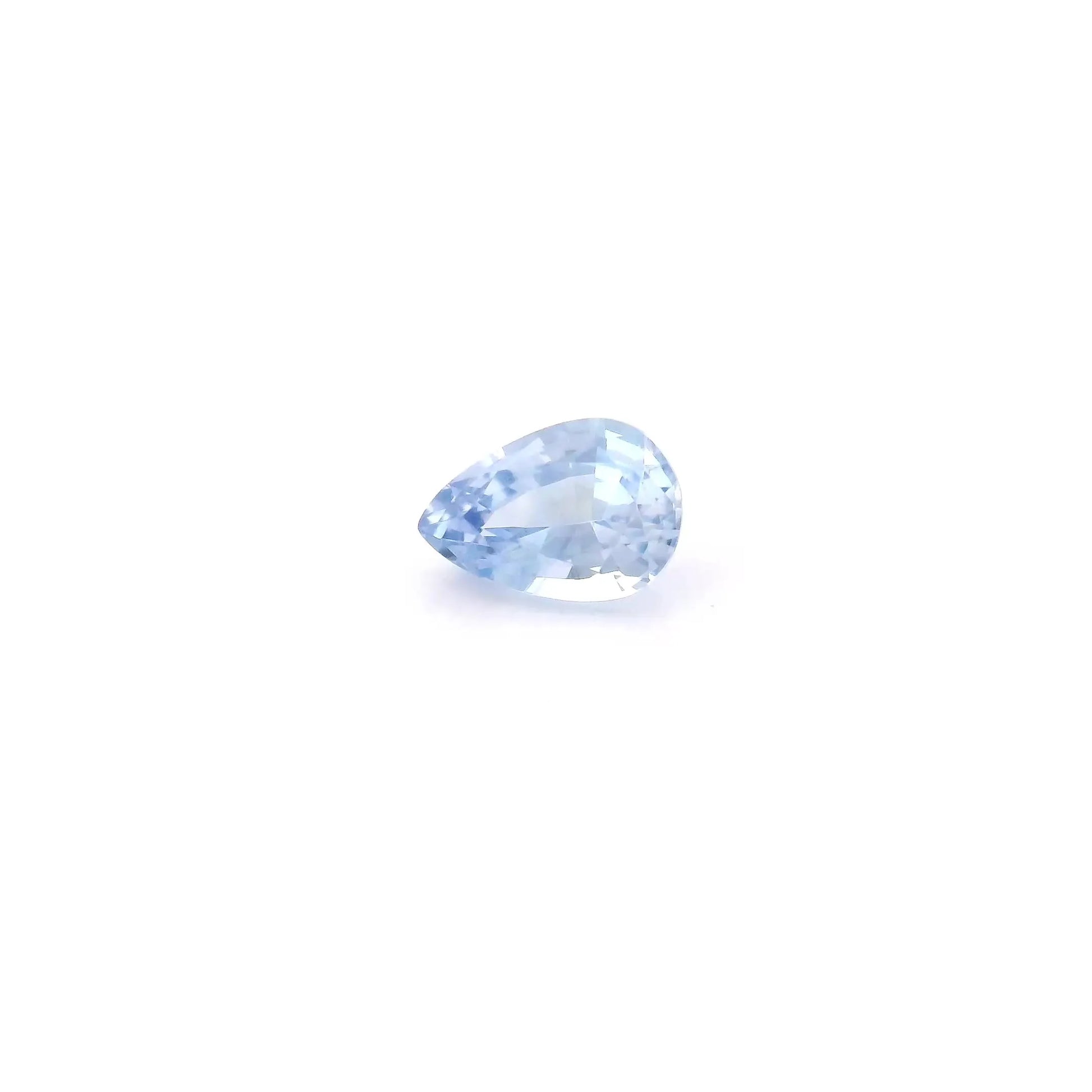 0.55ct Pear Natural Sapphire (Colour Blue, Clarity Eye Clean, Cut Faceted)