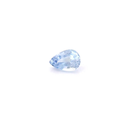 0.55ct Pear Natural Sapphire (Colour Blue, Clarity Eye Clean, Cut Faceted)