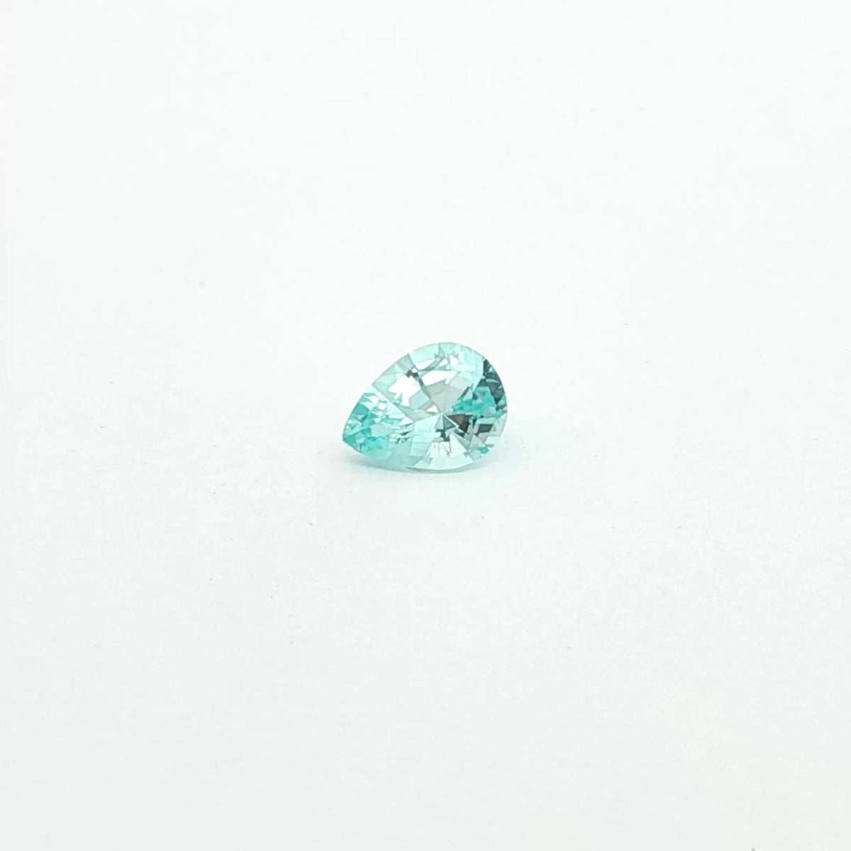 0.55ct Pear Natural Tourmaline (Colour Green, Clarity Eye Clean, Cut Faceted)