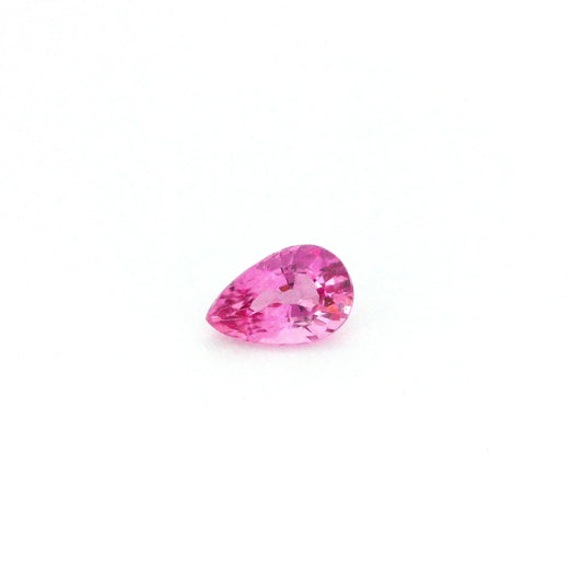 0.55ct Pear Natural Tourmaline (Colour Pink, Clarity Slightly Included, Cut Faceted)