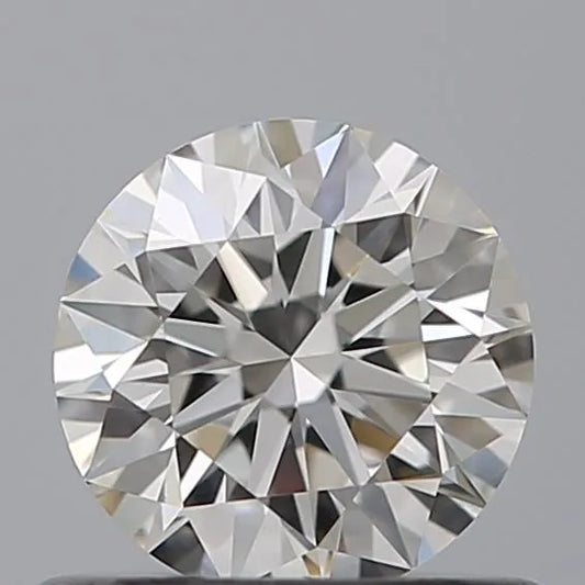 0.55ct Round Natural Diamond (Colour E, Clarity VVS2, Cut EX, IGI Certified)