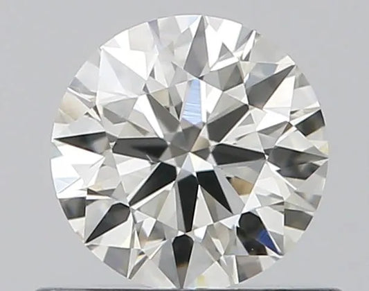 0.55ct Round Natural Diamond (Colour H, Clarity VVS2, Cut EX, GIA Certified)