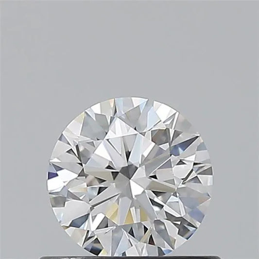 0.56ct Round Natural Diamond (Colour D, Clarity FL, Cut EX, GIA Certified)