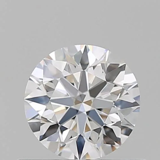0.56ct Round Natural Diamond (Colour F, Clarity VVS1, Cut EX, GIA Certified)