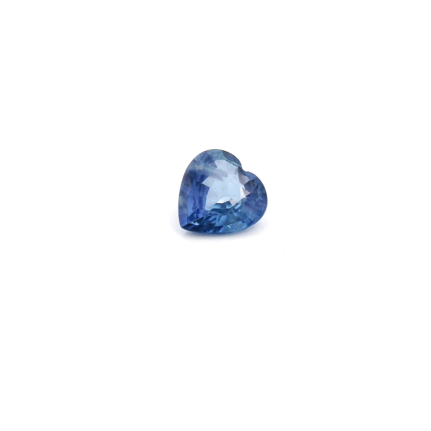 0.57ct Heart Natural Sapphire (Colour Blue, Clarity Eye Clean, Cut Faceted)