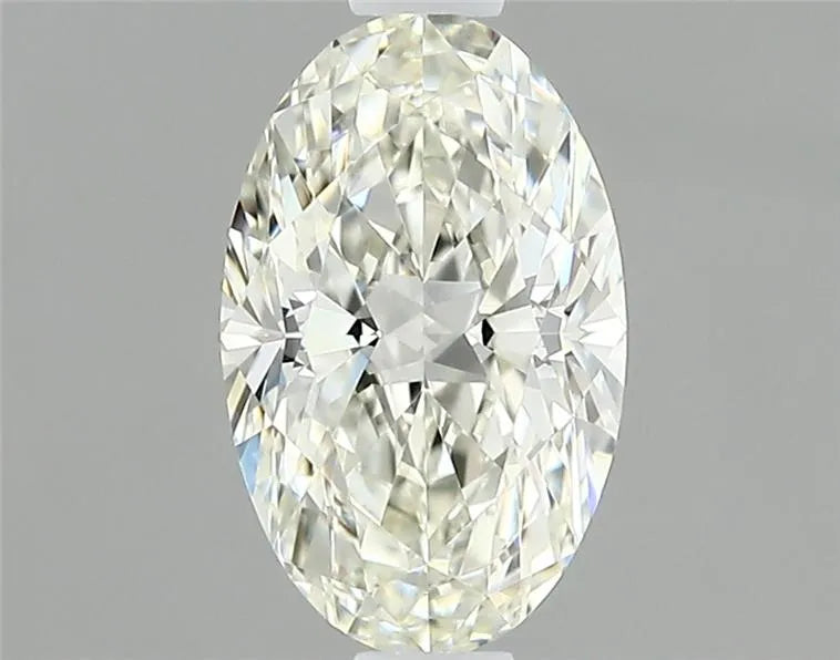 0.57ct Oval Natural Diamond (Colour I, Clarity IF, Cut VG, IGI Certified)