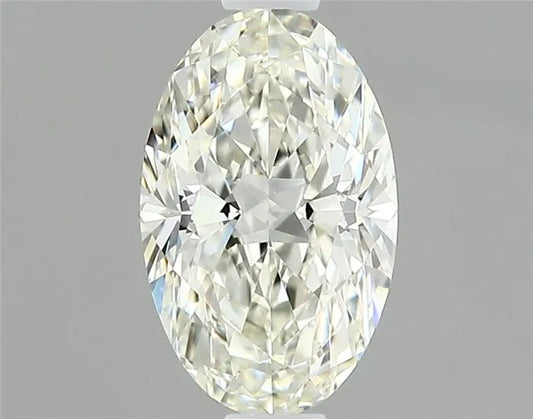 0.57ct Oval Natural Diamond (Colour I, Clarity IF, Cut VG, IGI Certified)
