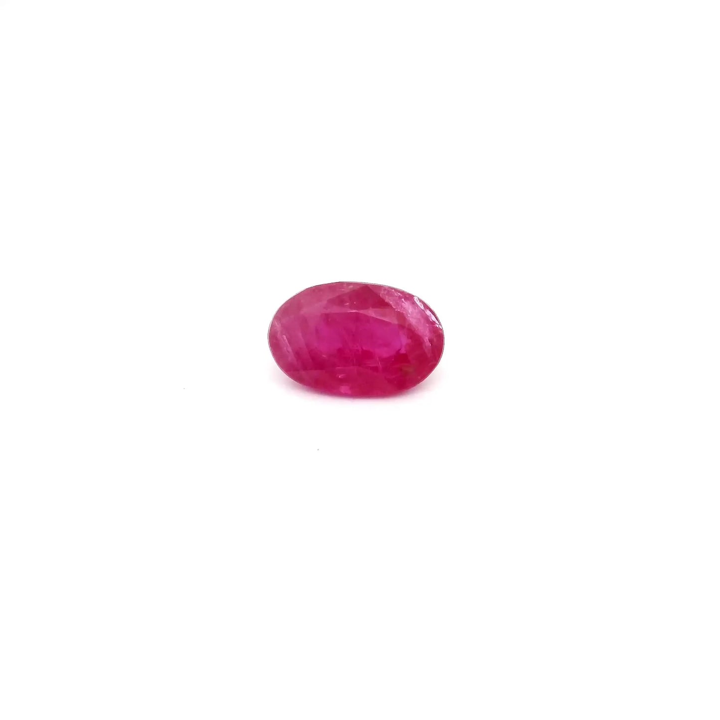 0.57ct Oval Natural Ruby (Colour Red, Clarity Moderately Included, Cut Faceted)