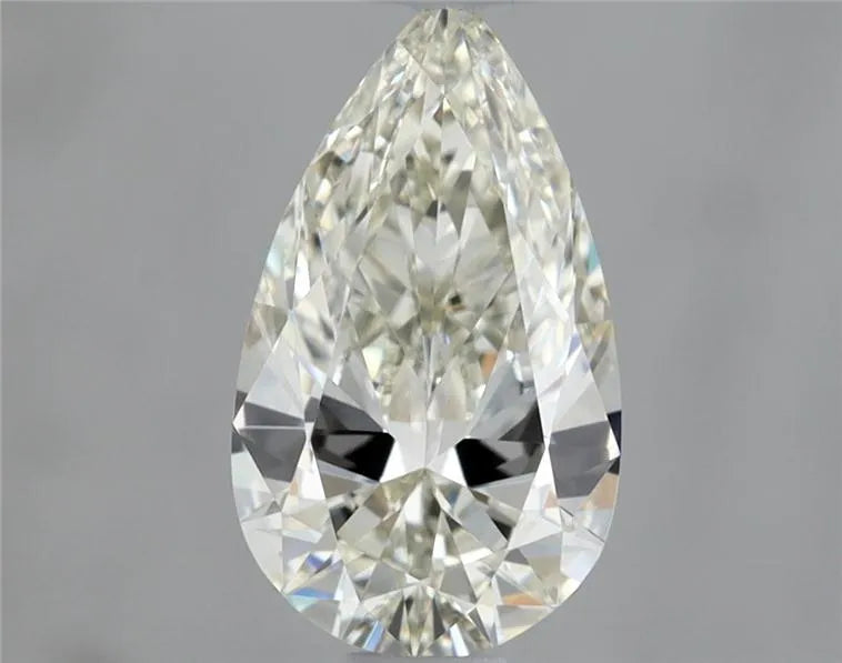 0.57ct Pear Natural Diamond (Colour J, Clarity VVS2, Cut EX, IGI Certified)