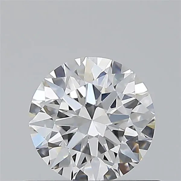 0.57ct Round Natural Diamond (Colour D, Clarity FL, Cut EX, GIA Certified)