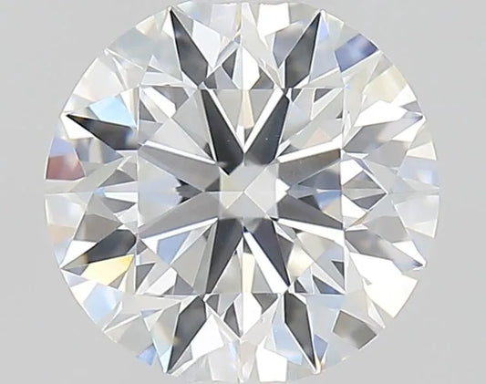 0.57ct Round Natural Diamond (Colour F, Clarity VS2, Cut EX, GIA Certified)