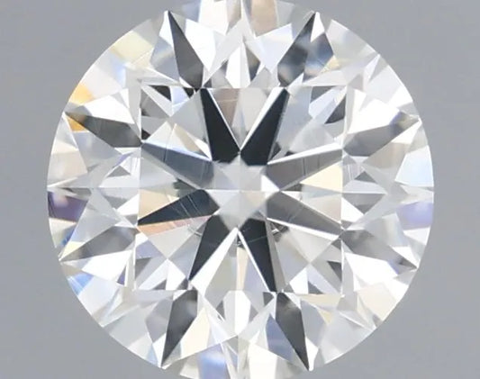 0.57ct Round Natural Diamond (Colour F, Clarity VVS2, Cut EX, IGI Certified)