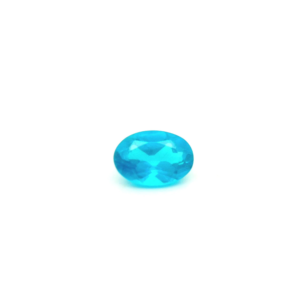 0.58ct Oval Natural Apatite (Colour Blue, Clarity Slightly Included, Cut Faceted)