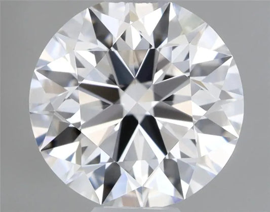 0.58ct Round Natural Diamond (Colour E, Clarity IF, Cut EX, GIA Certified)