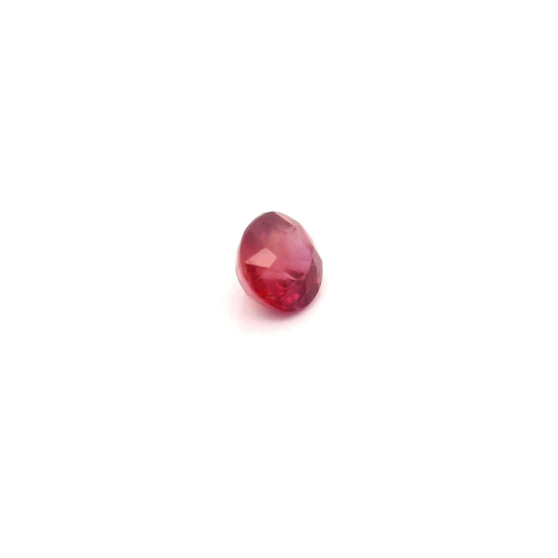 0.59ct Oval Natural Ruby (Colour Red, Clarity Slightly Included, Cut Faceted)