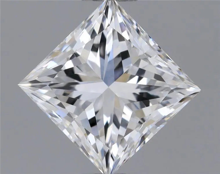 0.59ct Princess Natural Diamond (Colour E, Clarity VS1, GIA Certified)