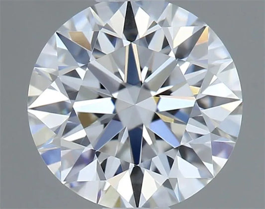 0.59ct Round Natural Diamond (Colour E, Clarity IF, Cut EX, GIA Certified)