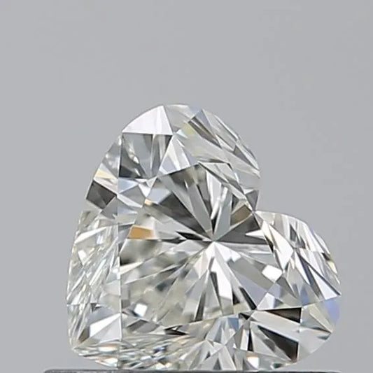 0.60ct Heart Natural Diamond (Colour J, Clarity VVS1, GIA Certified)