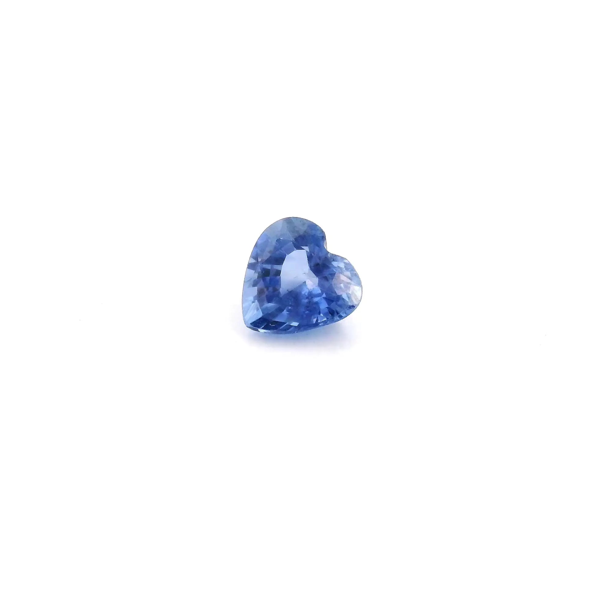 0.60ct Heart Natural Sapphire (Colour Blue, Clarity Eye Clean, Cut Faceted)