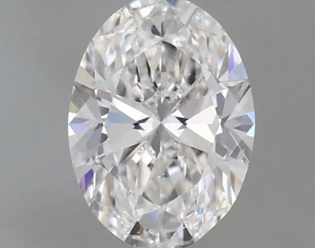 0.60ct Oval Natural Diamond (Colour D, Clarity SI1, GIA Certified)