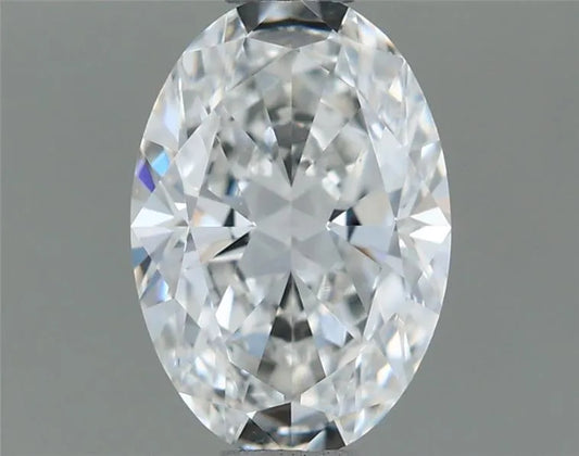 0.60ct Oval Natural Diamond (Colour D, Clarity VS2, Cut VG, GIA Certified)