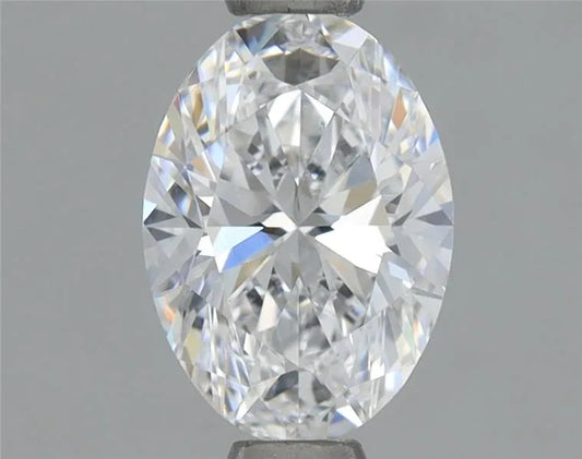 0.60ct Oval Natural Diamond (Colour D, Clarity VS2, GIA Certified)