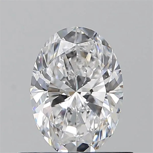 0.60ct Oval Natural Diamond (Colour D, Clarity VS2, GIA Certified)