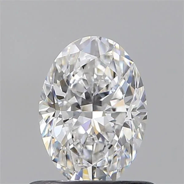 0.60ct Oval Natural Diamond (Colour D, Clarity VVS2, GIA Certified)