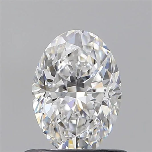 0.60ct Oval Natural Diamond (Colour D, Clarity VVS2, GIA Certified)