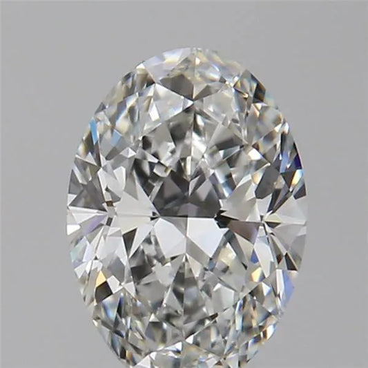 0.60ct Oval Natural Diamond (Colour E, Clarity IF, GIA Certified)