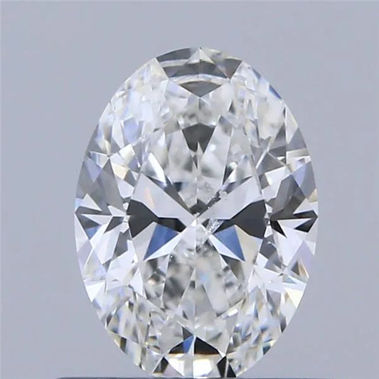 0.60ct Oval Natural Diamond (Colour E, Clarity SI1, Cut VG, IGI Certified)