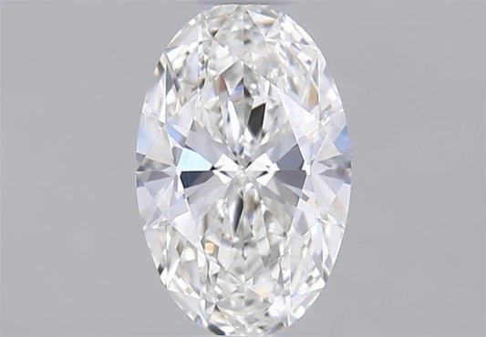 0.60ct Oval Natural Diamond (Colour G, Clarity VVS2, GIA Certified)
