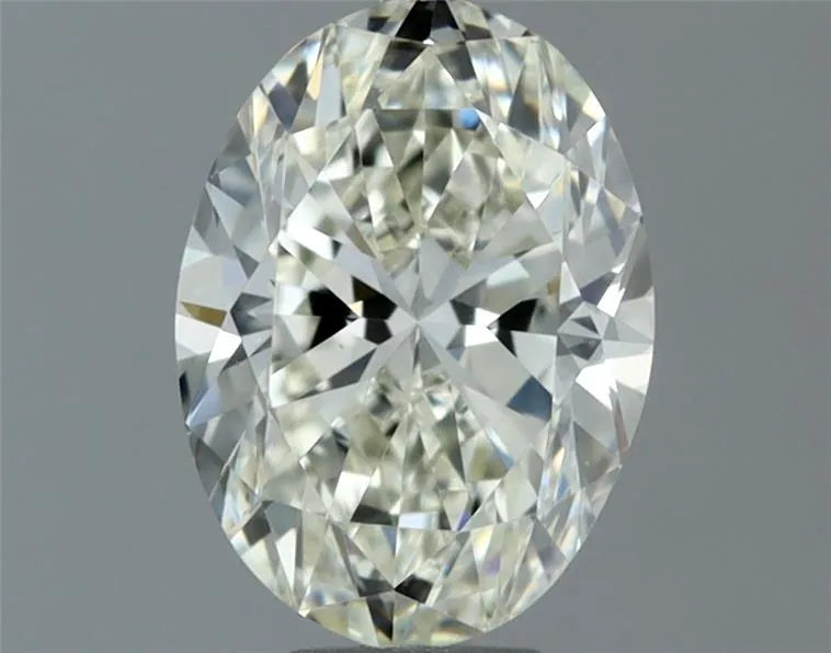 0.60ct Oval Natural Diamond (Colour J, Clarity VVS2, Cut VG, IGI Certified)
