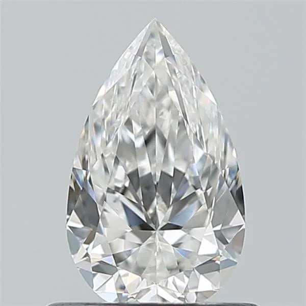 0.60ct Pear Natural Diamond (Colour F, Clarity VS1, Cut EX, GIA Certified)